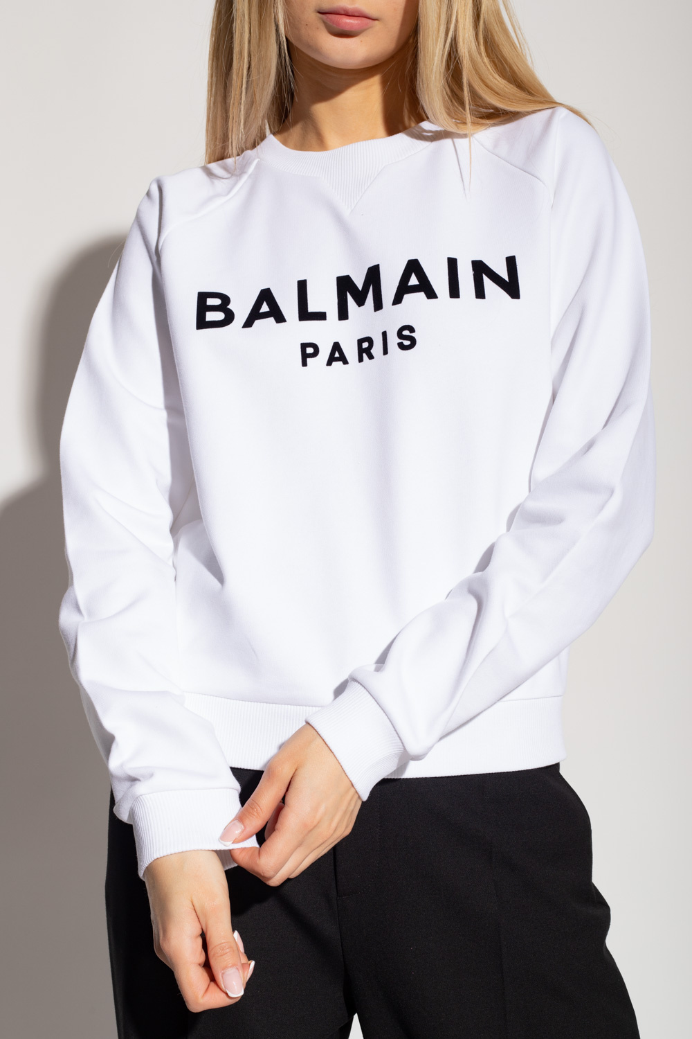 Balmain Sweatshirt with logo | Women's Clothing | Vitkac